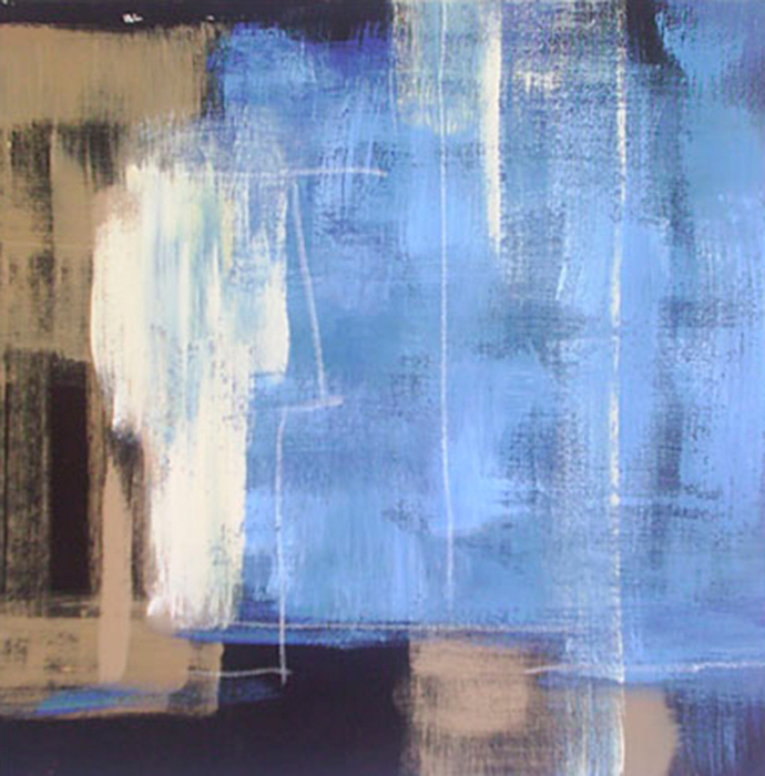 Tableau abstrait blue
