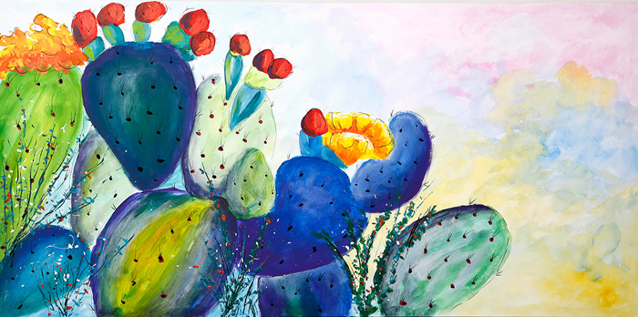 Tableau cactus