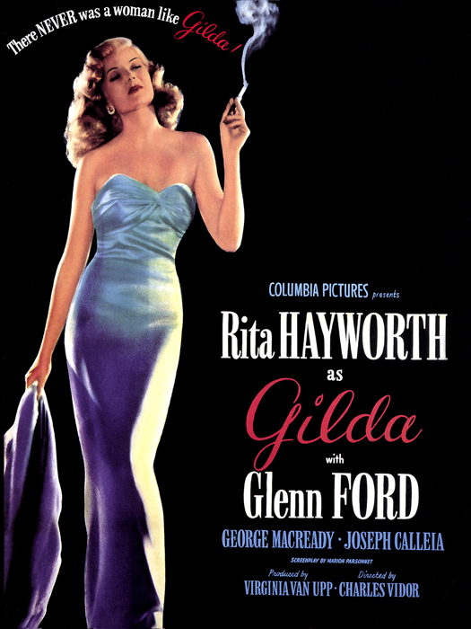 Tableau affiche de cinéma Gilda