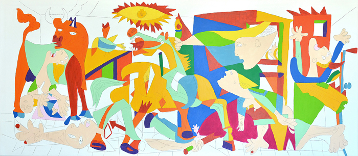 Tableau Guernica pop