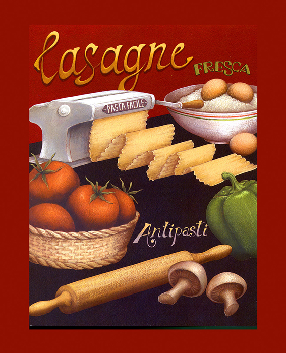 Tableau lasagne