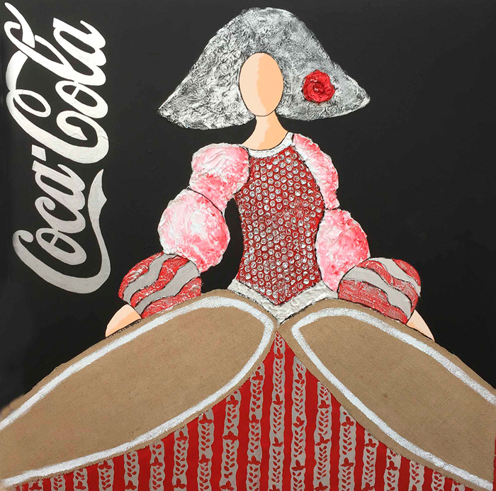 Tableau Ménine Coca-cola