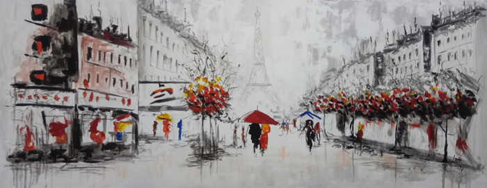 Tableau de paysage urbain Paris