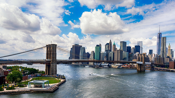 Tableau pont de Brooklyn